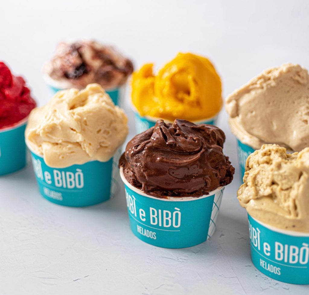 Helados con lácteos de la Sierra de Madrid