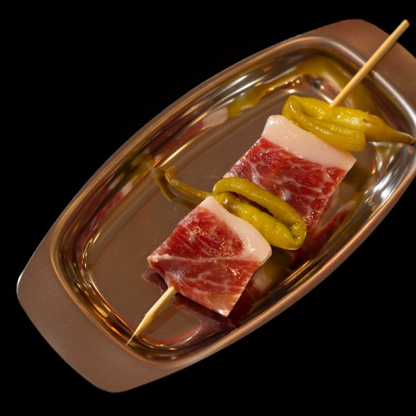 Gilda madrileña con jamón ibérico