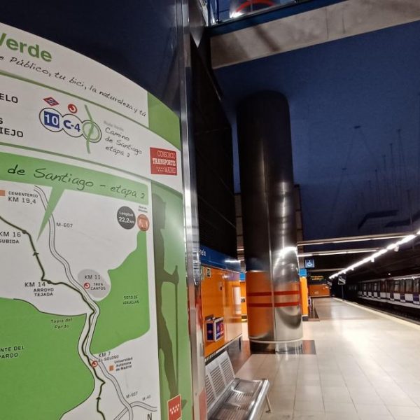 Etapas del camino de Santiago a su paso por Madrid