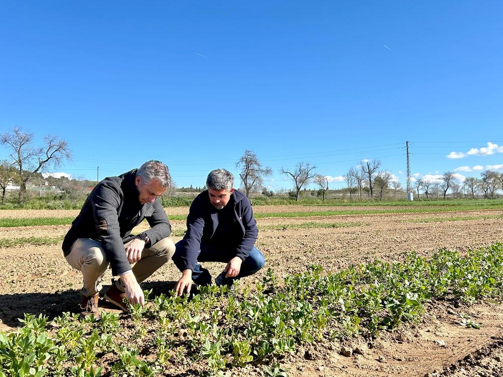 agricultores en Madrid