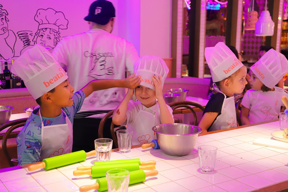 taller de pasta para niños en Madrid