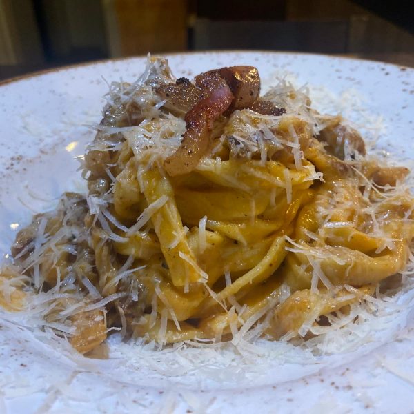 Calabaza de Madrid para celebrar Halloween y Todos los Santos en el restaurante italiano Cipressi