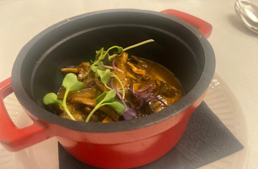 platos de cuchara y productos de temporada