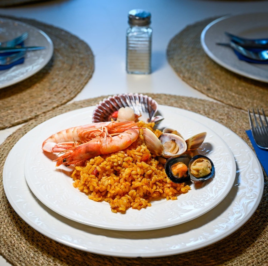 arroz en las celebraciones de Navidad