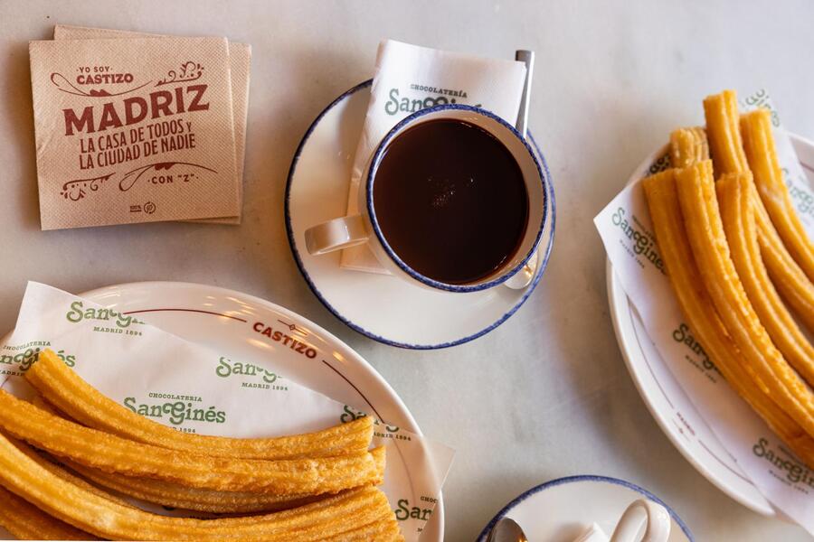 chocolate con churros de San Ginés