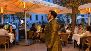 La ópera se sienta a la mesa en Madrid con una experiencia gastronómica única